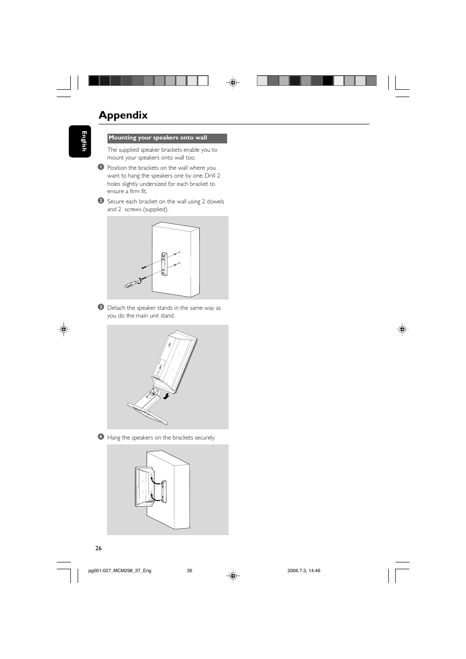 Appendix | Philips MP3 Micro Hi-Fi System User Manual | Page 26 / 27