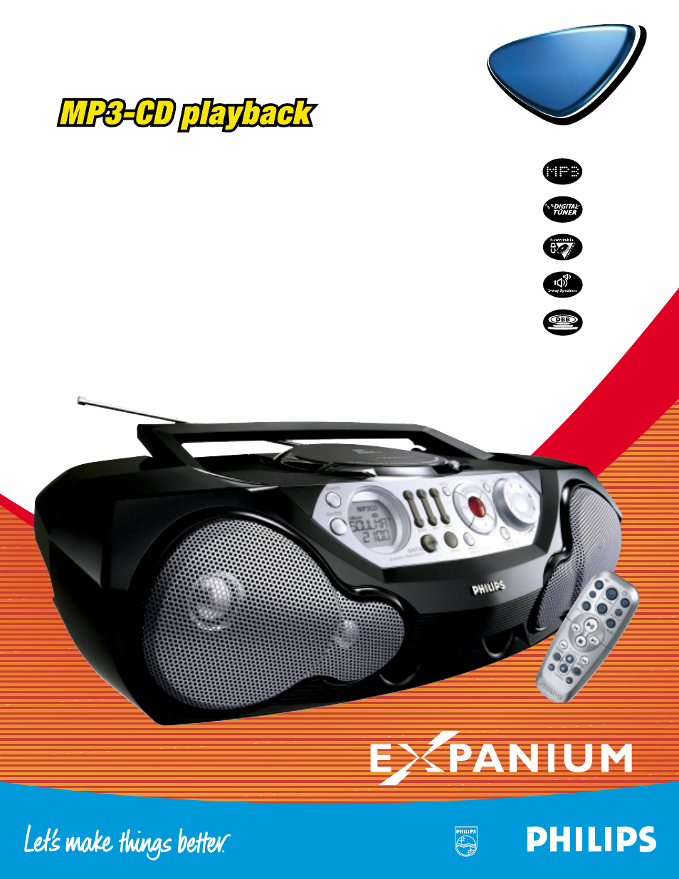 Philips AZ204817 User Manual | 2 pages