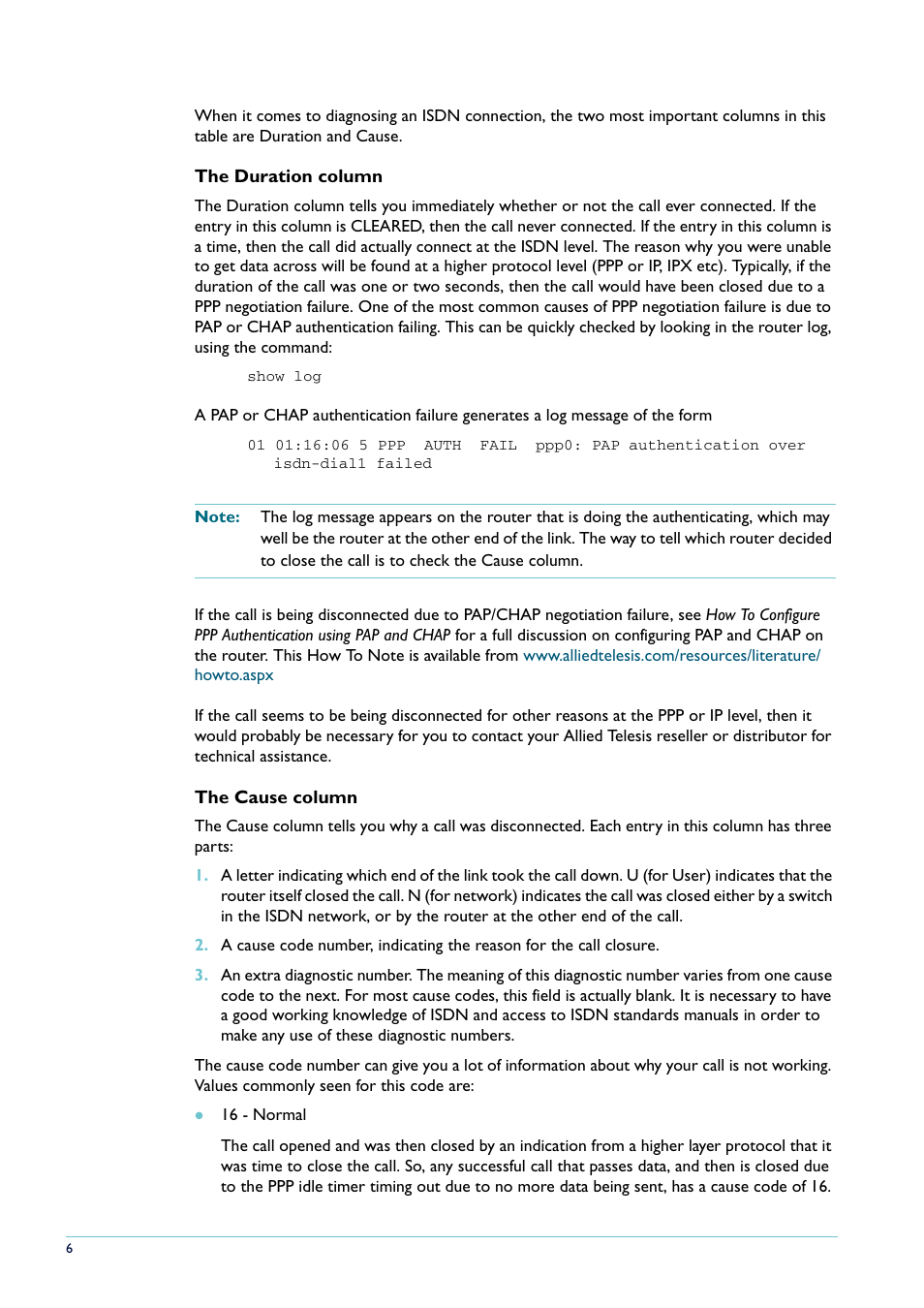 Allied Telesis AR400 series User Manual | Page 6 / 8