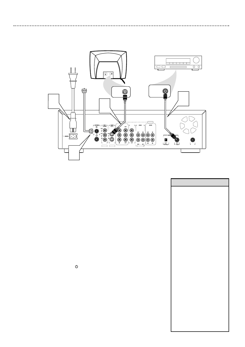 14 hookups (cont’d), Mpeg2, or digital theater system) | Philips DVDR985A User Manual | Page 14 / 68
