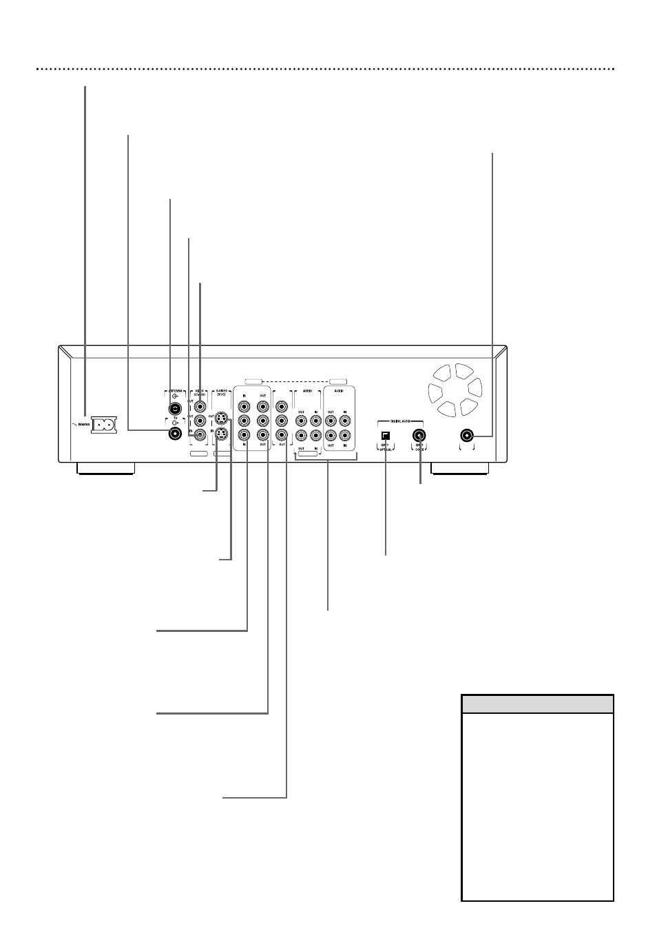 24 rear panel, Helpful hints, Component video out (y p | Philips DVDR985A User Manual | Page 24 / 68