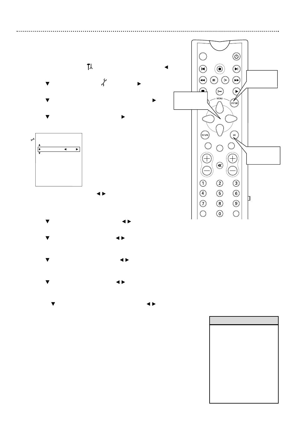 Installation: clock setting (cont’d) 39 | Philips DVDR985A User Manual | Page 39 / 68