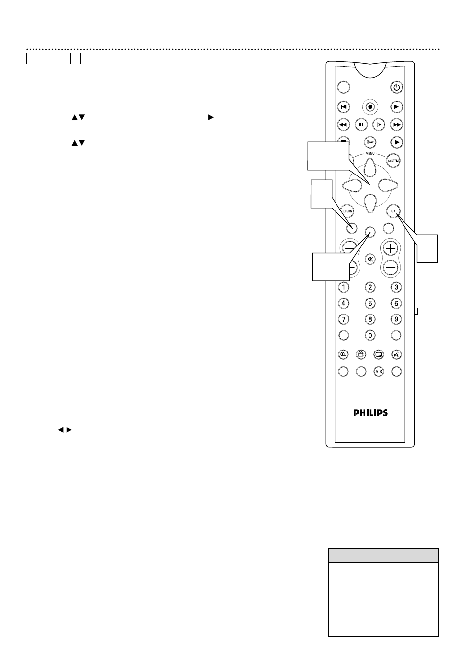 Erasing timer recordings, error messages 43 | Philips DVDR985A User Manual | Page 43 / 68