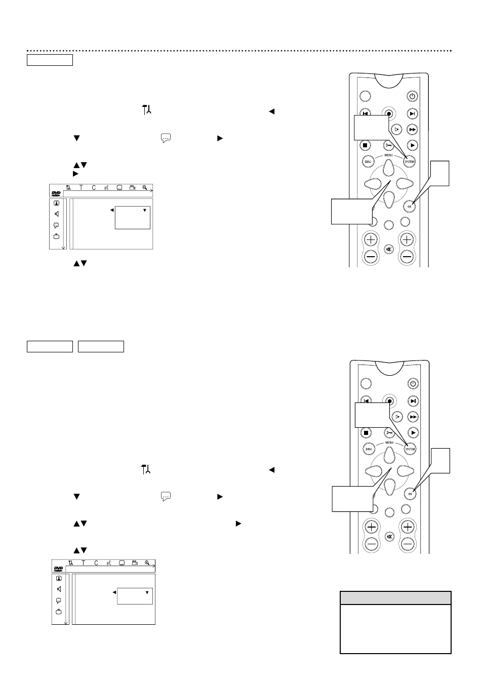 58 language settings, recording audio, Language settings, Recording audio | Helpful hint | Philips DVDR985A User Manual | Page 58 / 68