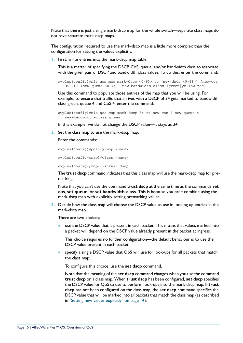 Allied Telesis AlliedWare Plus User Manual | Page 15 / 40