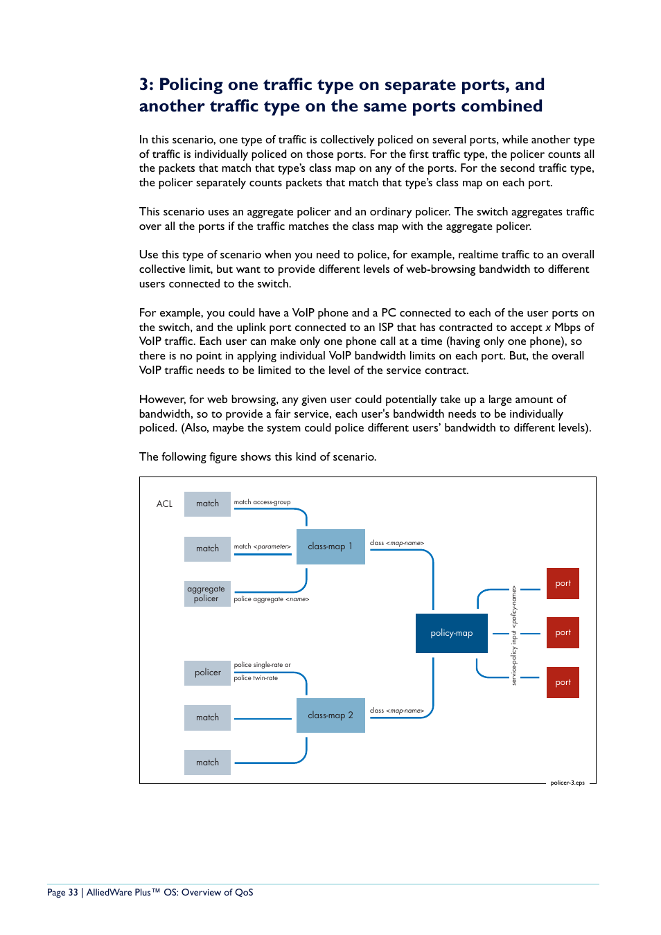 Ports combined | Allied Telesis AlliedWare Plus User Manual | Page 33 / 40