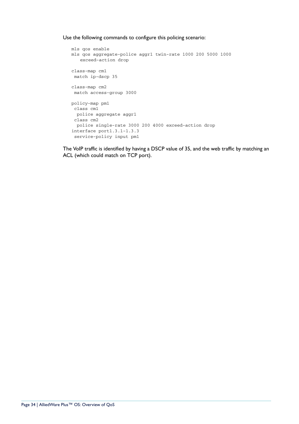 Allied Telesis AlliedWare Plus User Manual | Page 34 / 40