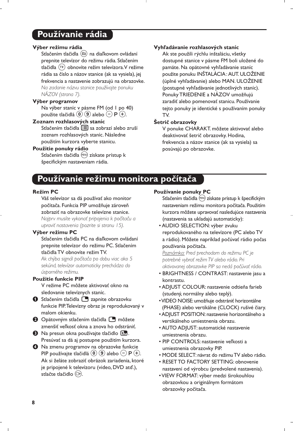 Philips 23PF9945-37 User Manual | Page 104 / 128