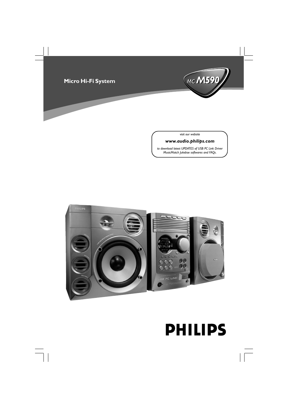 Philips MCM590-37B User Manual | 26 pages