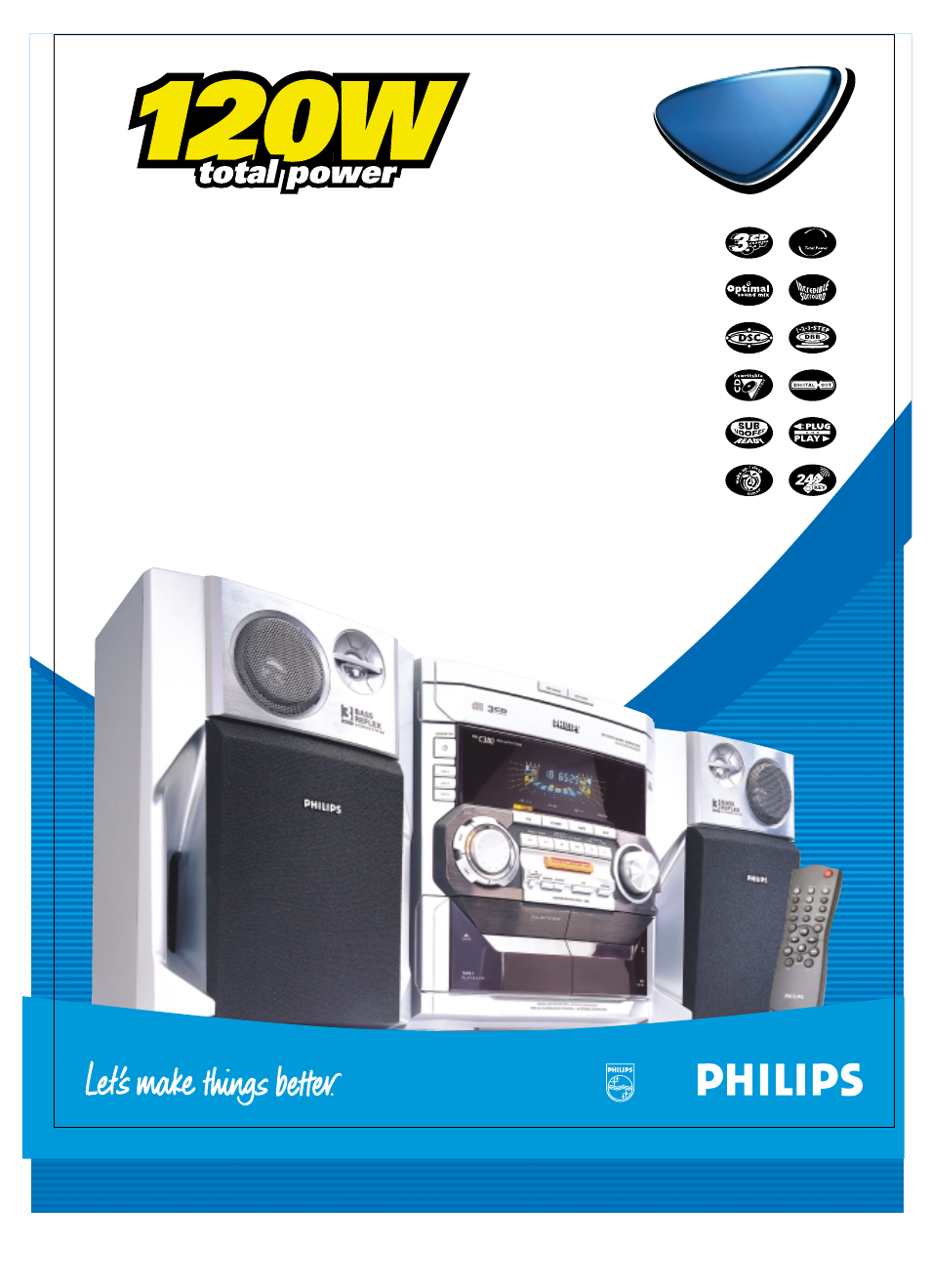 Philips FWC380 User Manual | 2 pages