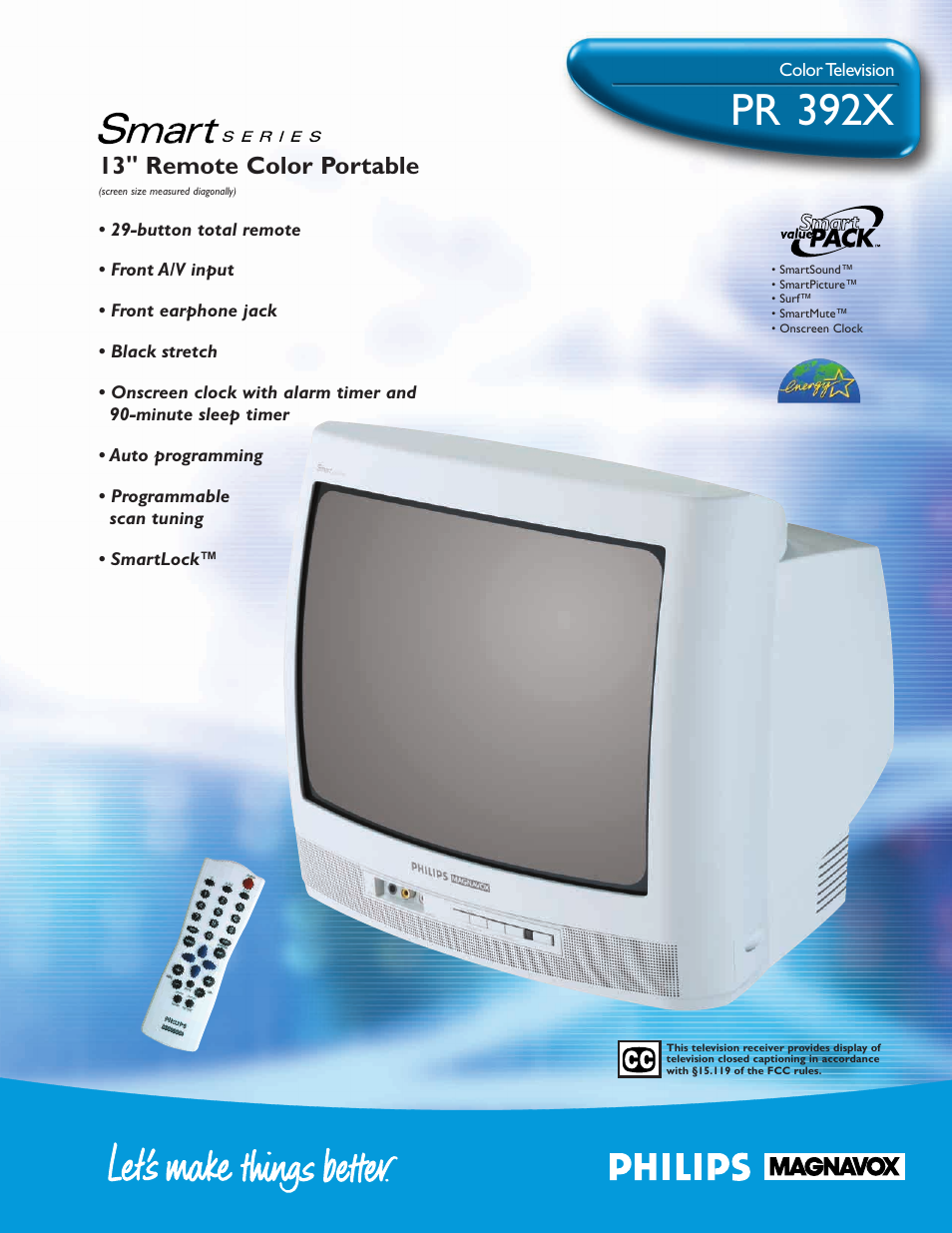 Philips PR1392X User Manual | 2 pages