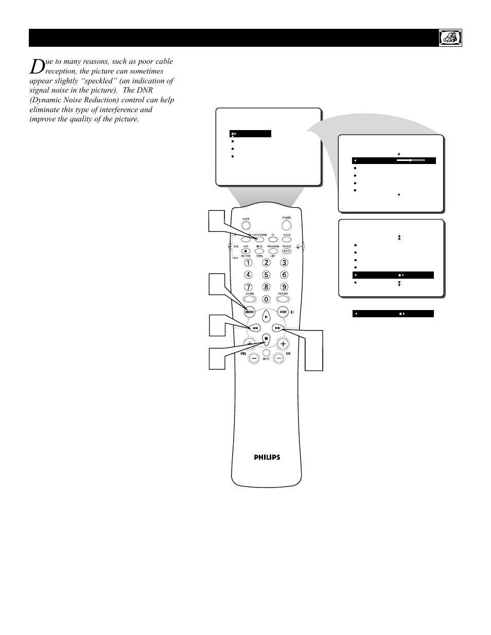 Philips 32RF52S User Manual | Page 15 / 60