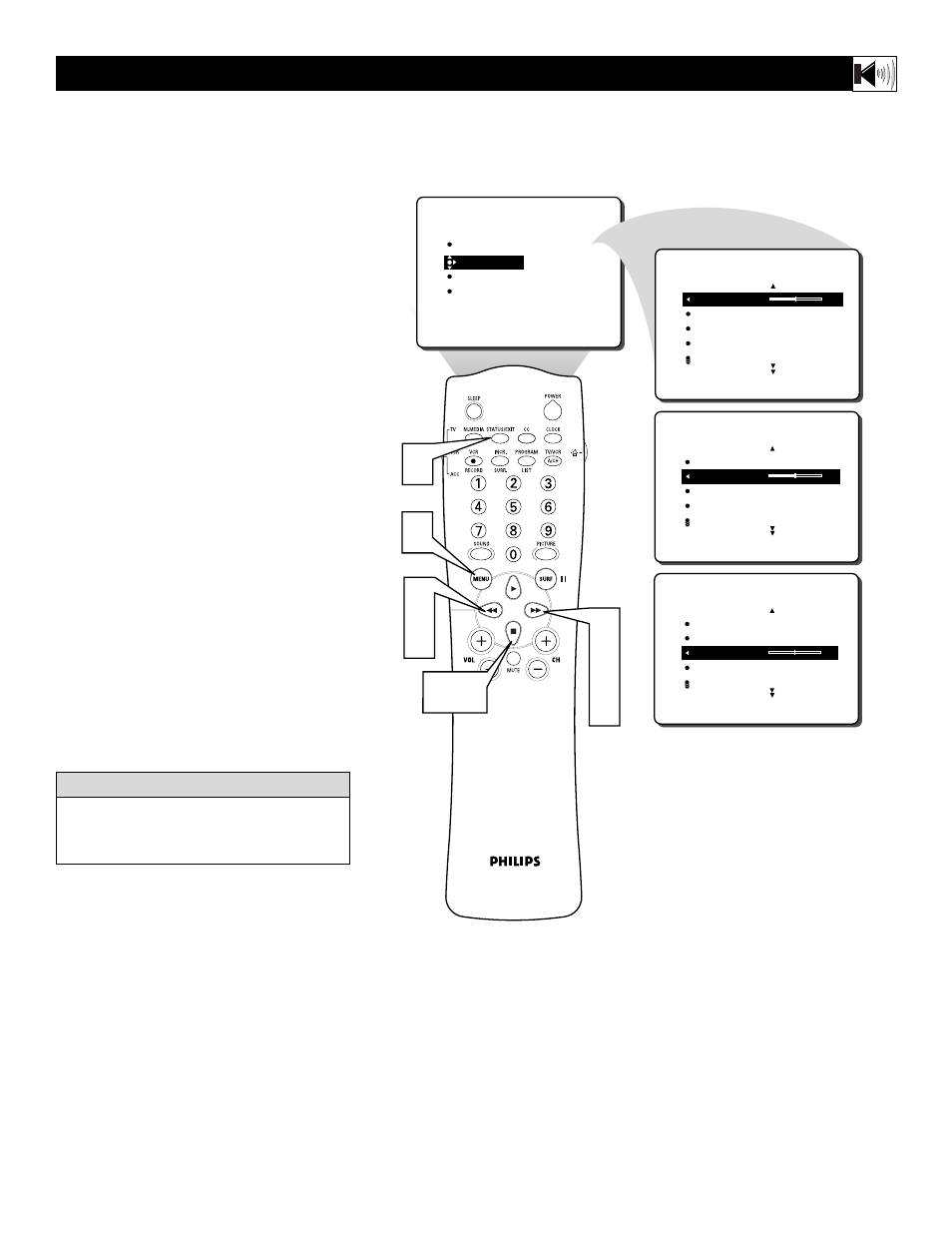 Philips 32RF52S User Manual | Page 17 / 60