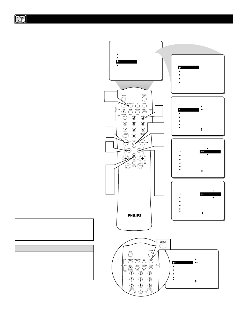 Philips 32RF52S User Manual | Page 24 / 60