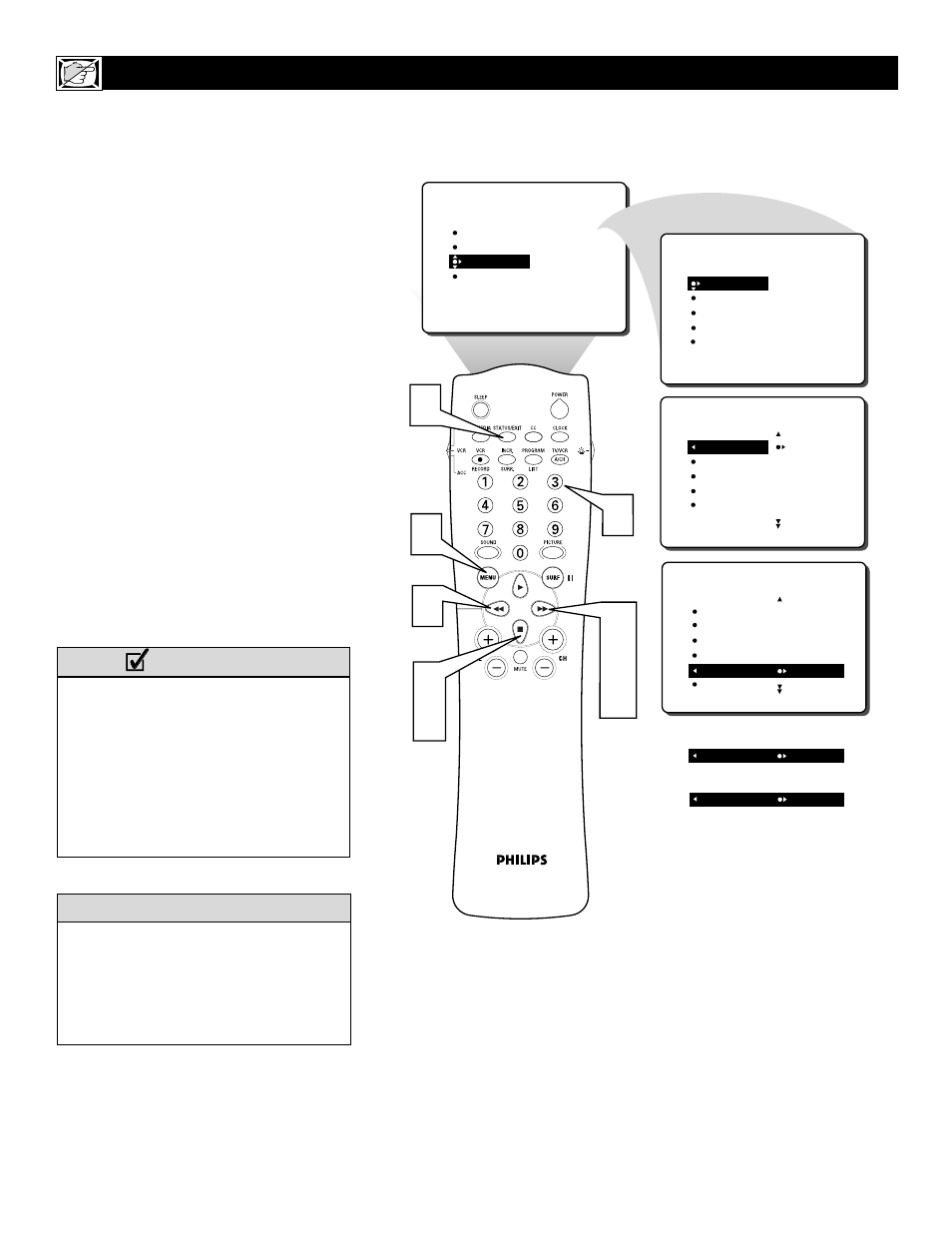 Philips 32RF52S User Manual | Page 28 / 60