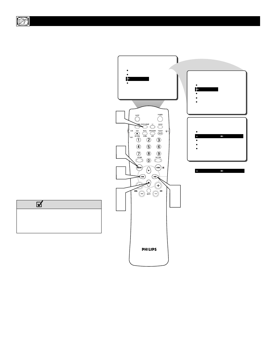 Philips 32RF52S User Manual | Page 30 / 60