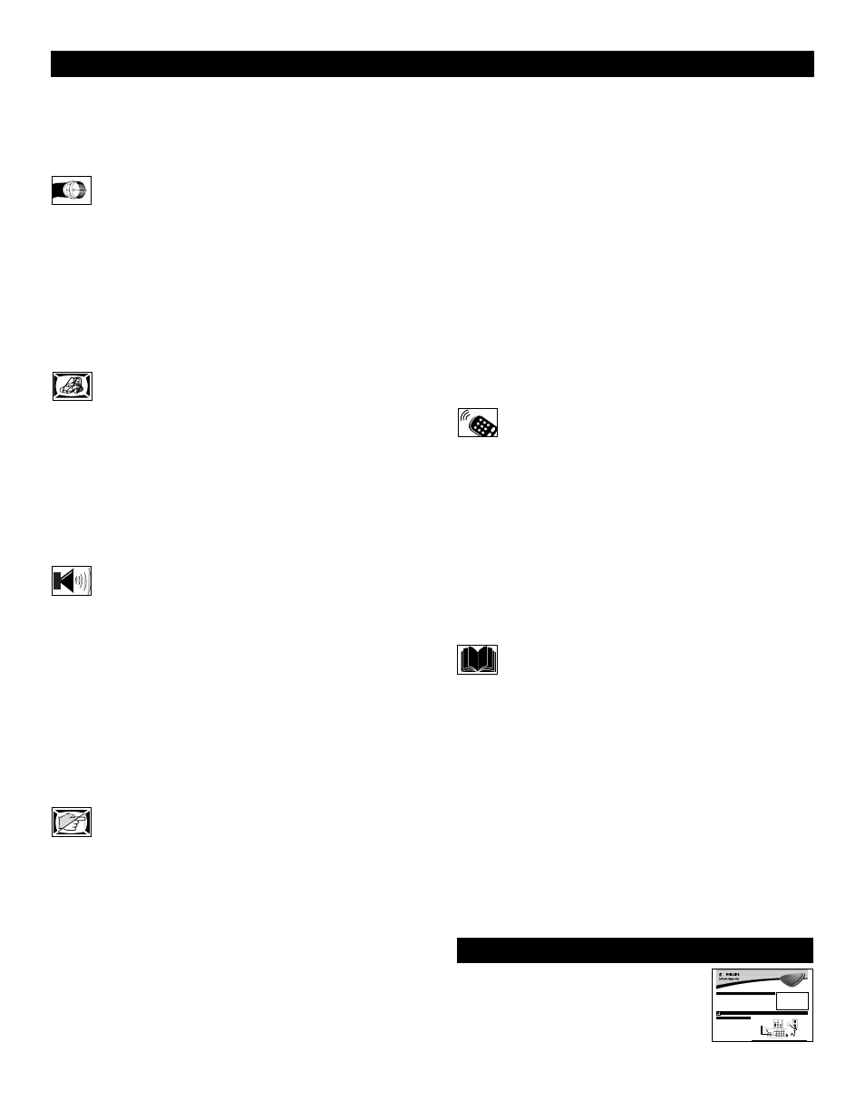 Ontents i | Philips 32RF52S User Manual | Page 4 / 60