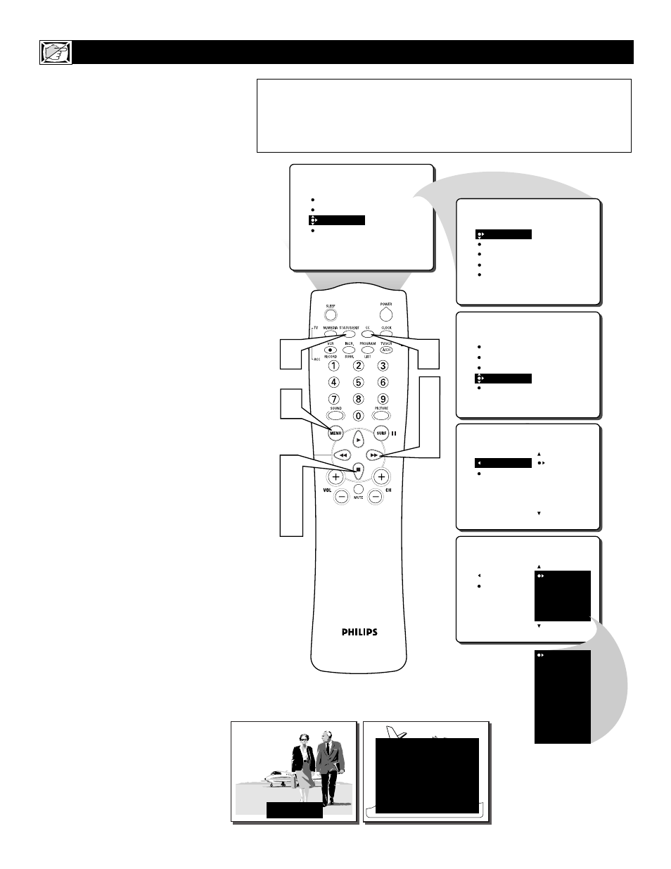 Philips 32RF52S User Manual | Page 40 / 60