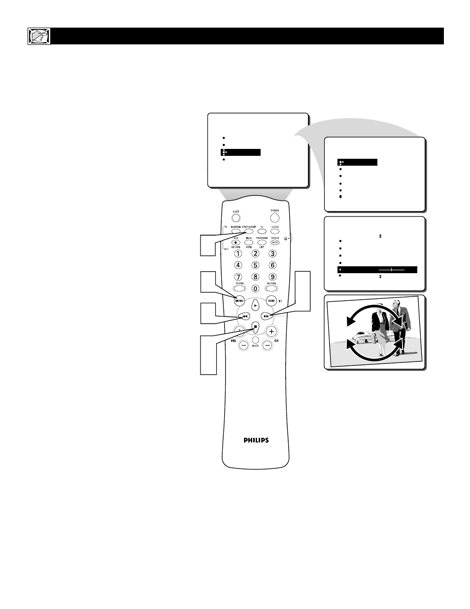 Philips 32RF52S User Manual | Page 42 / 60