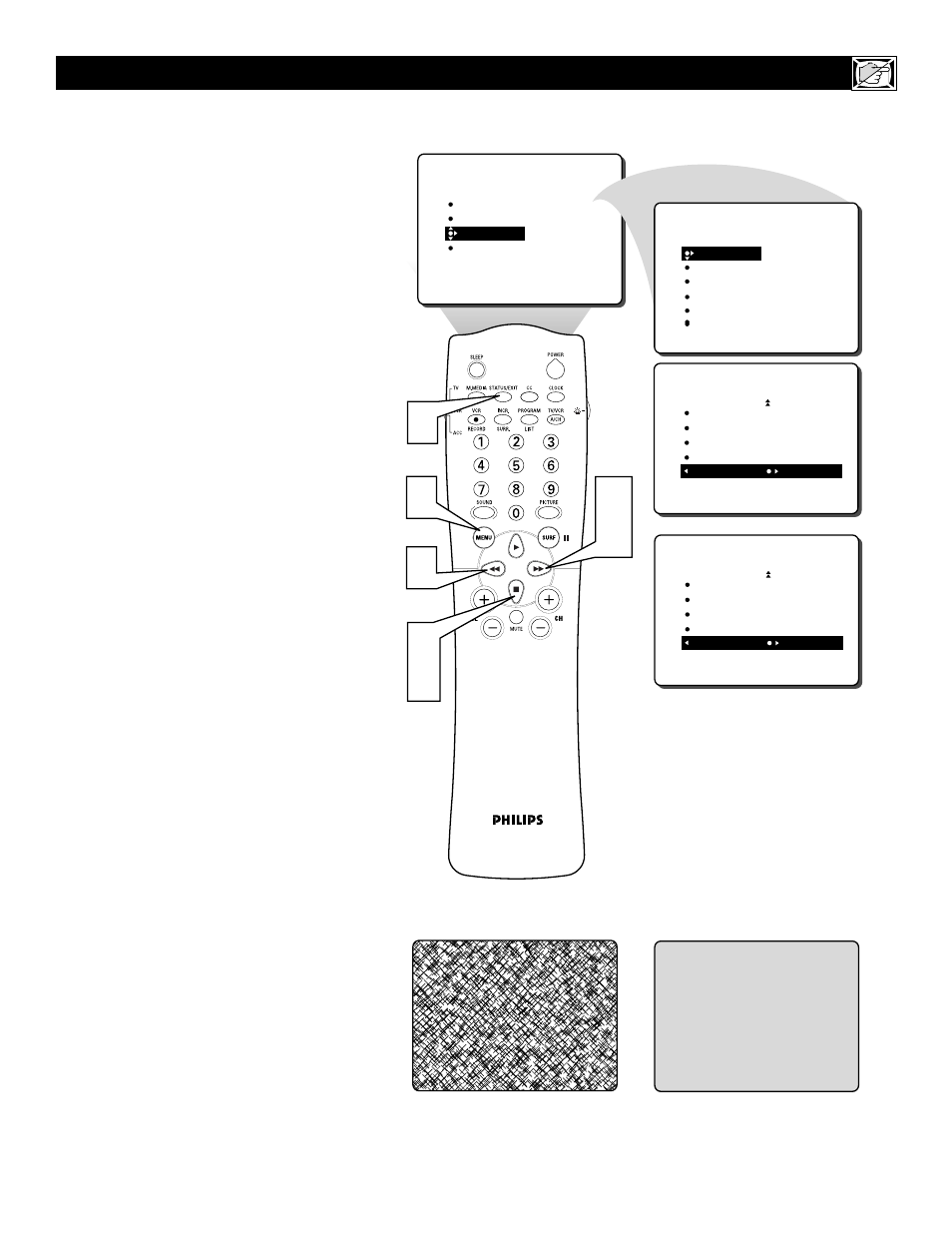 Philips 32RF52S User Manual | Page 43 / 60