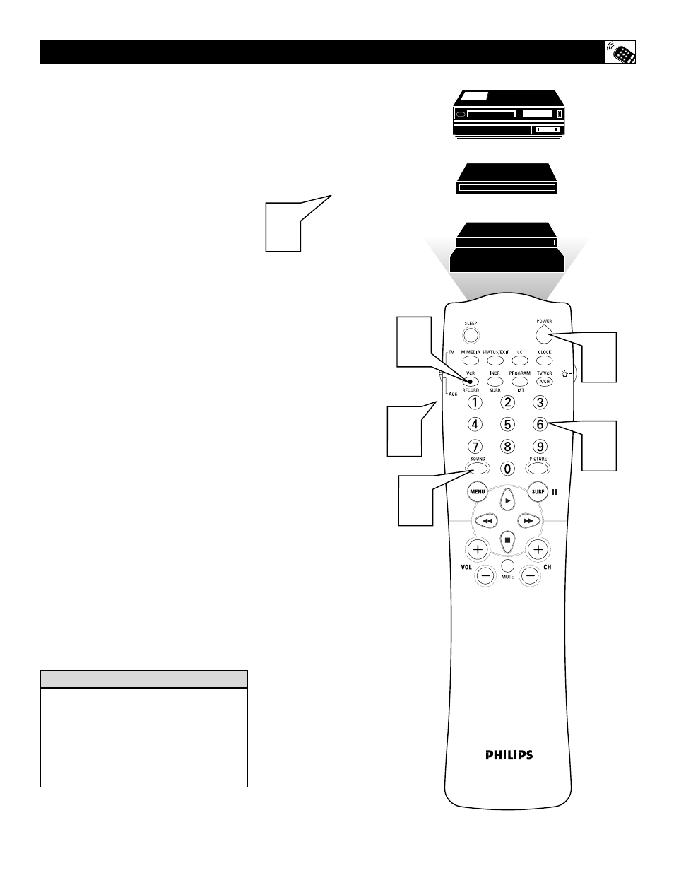 Philips 32RF52S User Manual | Page 49 / 60