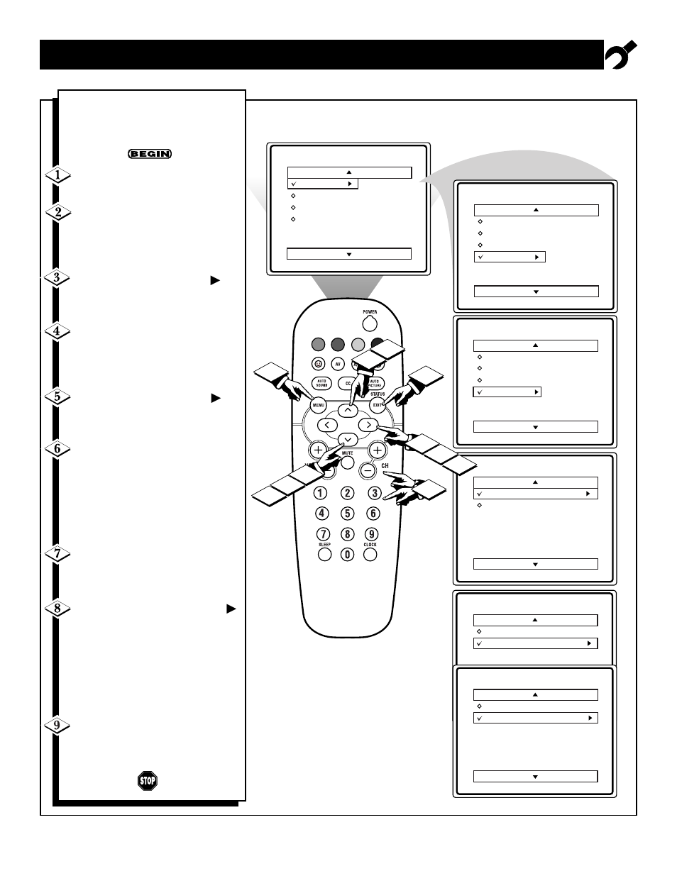 Tv c, Ow to, Dd or | Elete, Hannels | Philips 19PS45S User Manual | Page 13 / 40