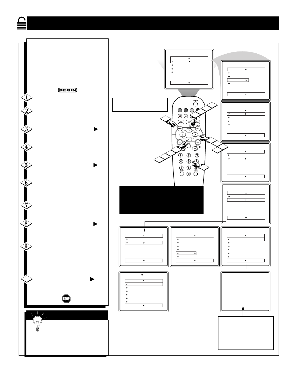 Locking, Rogramming, Ased on | Ovie, Atings | Philips 19PS45S User Manual | Page 26 / 40