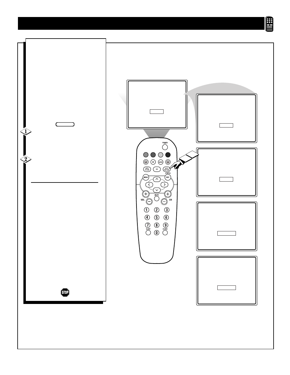 Etting the, Icture, Ontrol | Philips 19PS45S User Manual | Page 31 / 40