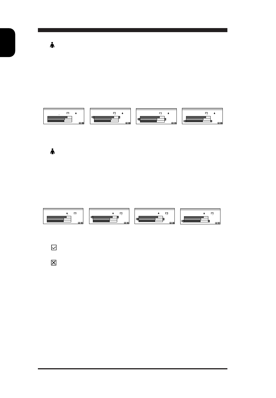 Cancel : abandon setup and return to main menu | Philips 15B1322Q11 User Manual | Page 14 / 23