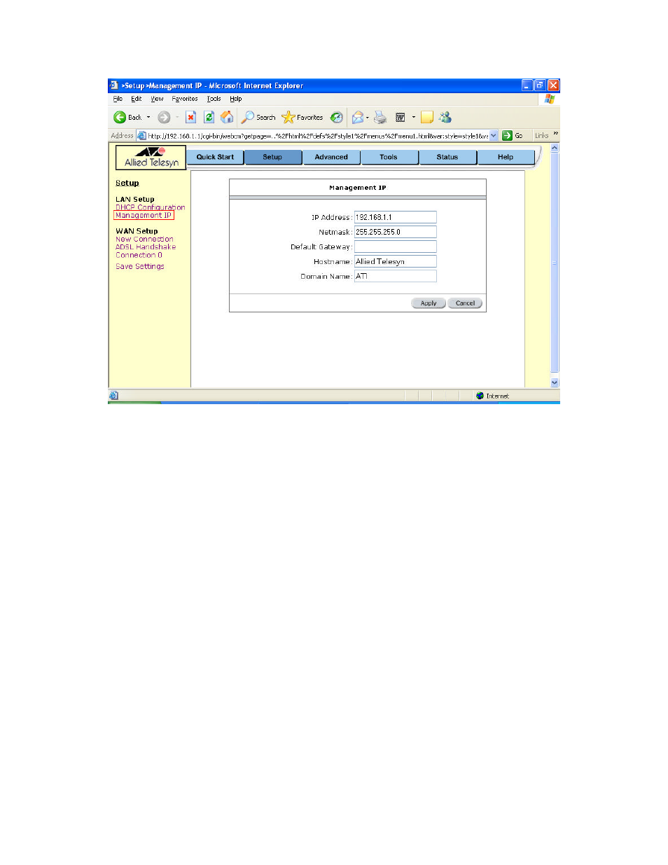 6 advanced (for advance user only) | Allied Telesis AT-AR256E User Manual | Page 20 / 35