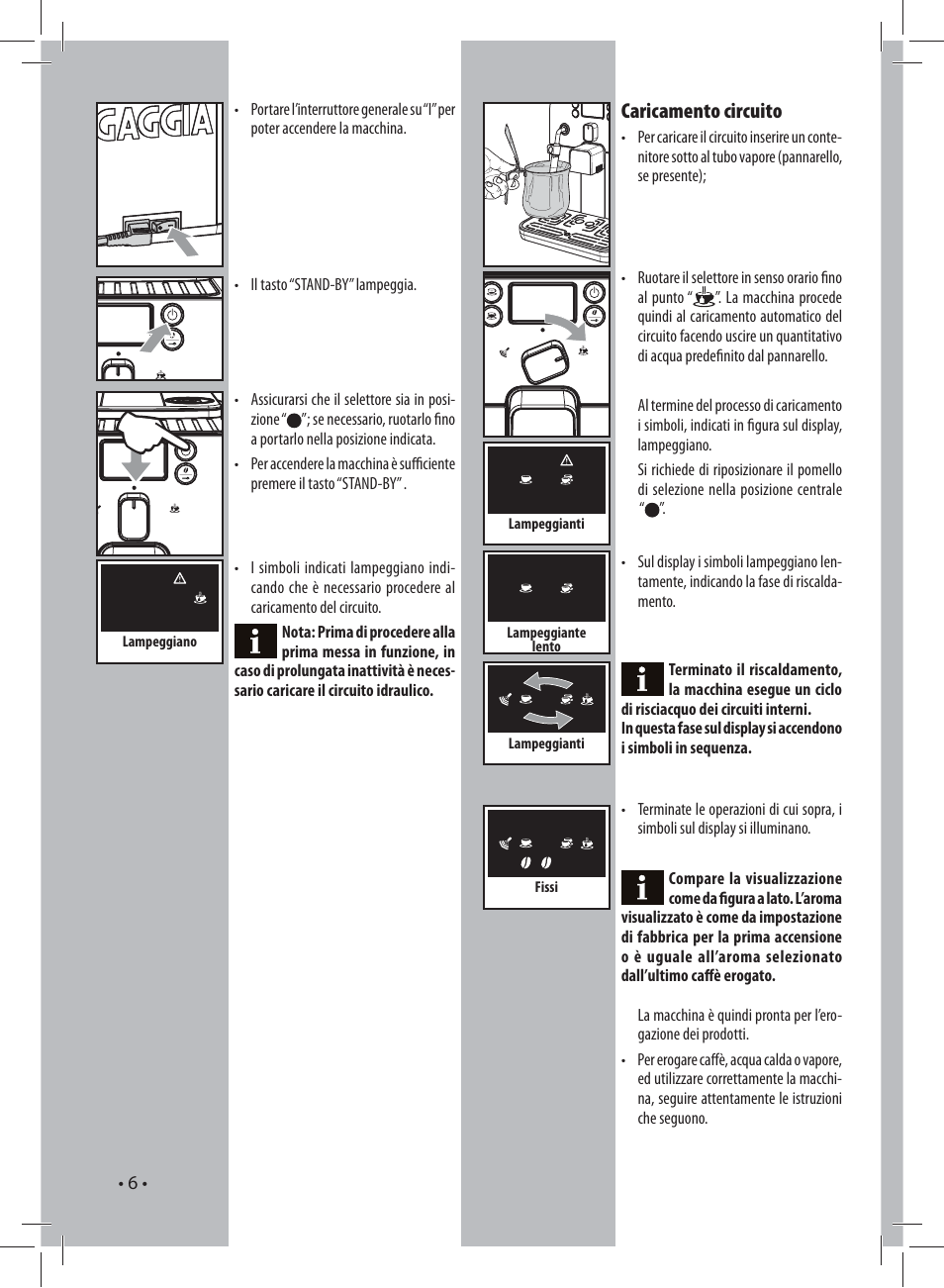 Caricamento circuito | Philips 10003083 User Manual | Page 6 / 88