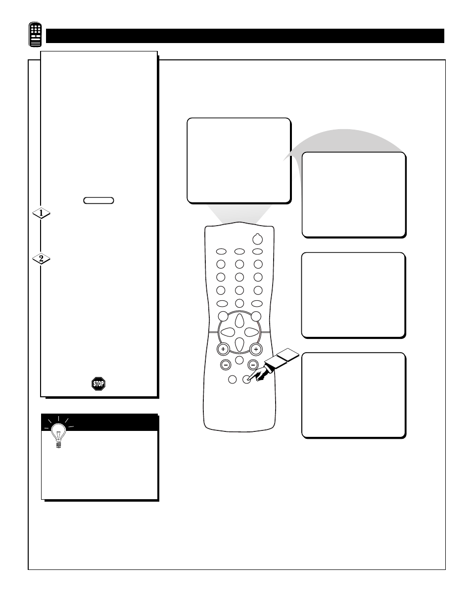 Sing the, Mart, Icture | Ontrol | Philips PR1392X User Manual | Page 28 / 36