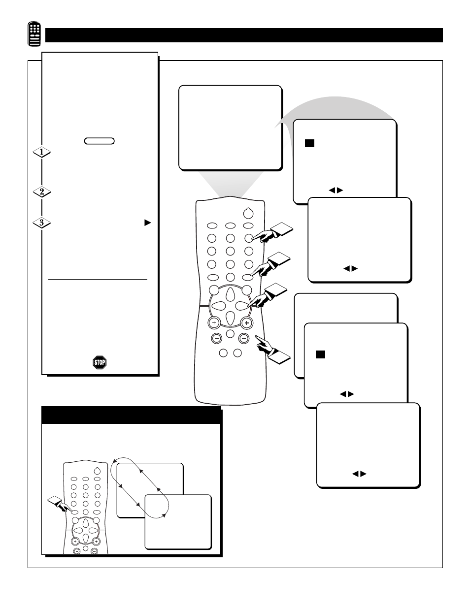 A/ch b, Sing the, Mart | Utton, Ontrol | Philips PR1392X User Manual | Page 30 / 36