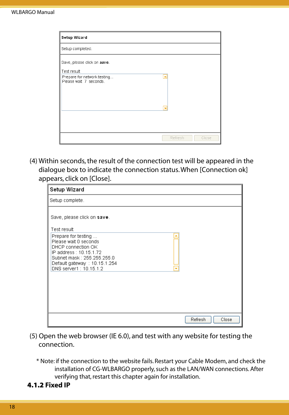 Allied Telesis CG-WLBARGO User Manual | Page 19 / 52