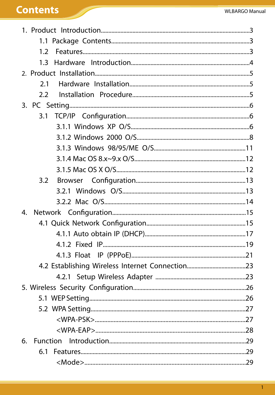 Allied Telesis CG-WLBARGO User Manual | Page 2 / 52