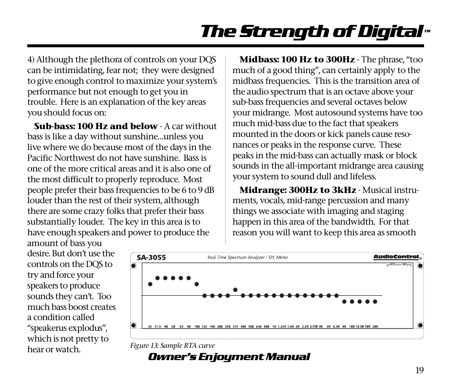 The strength of digital | AudioControl DQS User Manual | Page 23 / 28