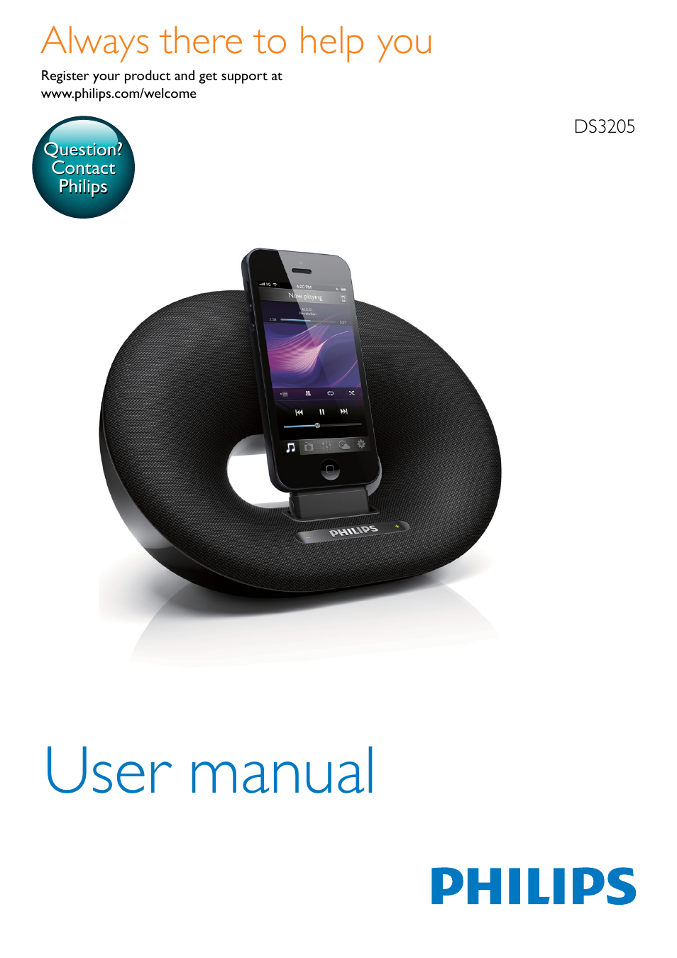 Philips DS3205-37 User Manual | 15 pages