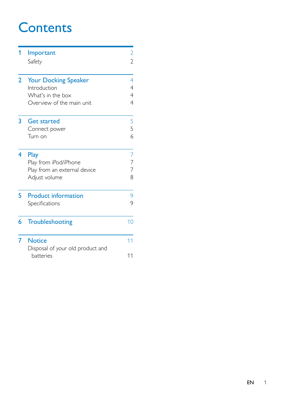 Philips DS3205-37 User Manual | Page 3 / 15