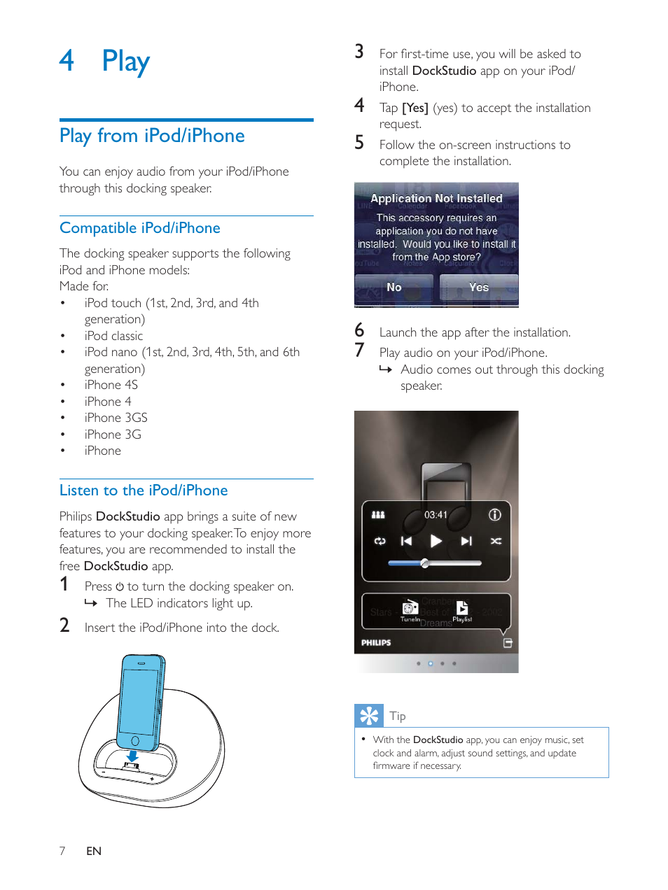 4 play | Philips DS3110-37 User Manual | Page 7 / 12