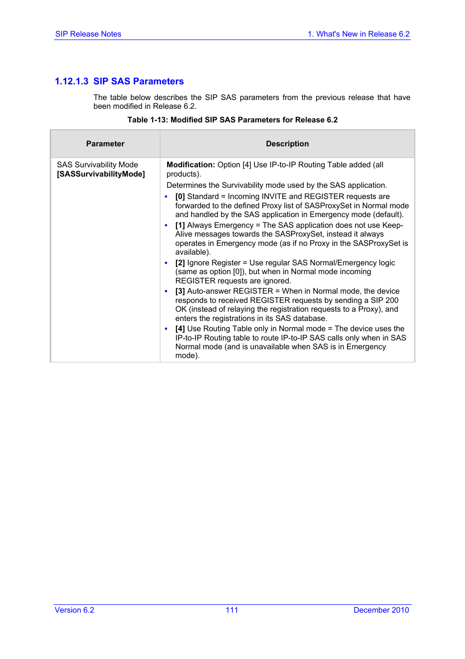 AudioCodes MEDIAPACK VERSION 6.2 User Manual | Page 111 / 178