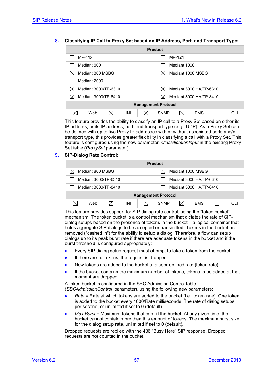 AudioCodes MEDIAPACK VERSION 6.2 User Manual | Page 57 / 178