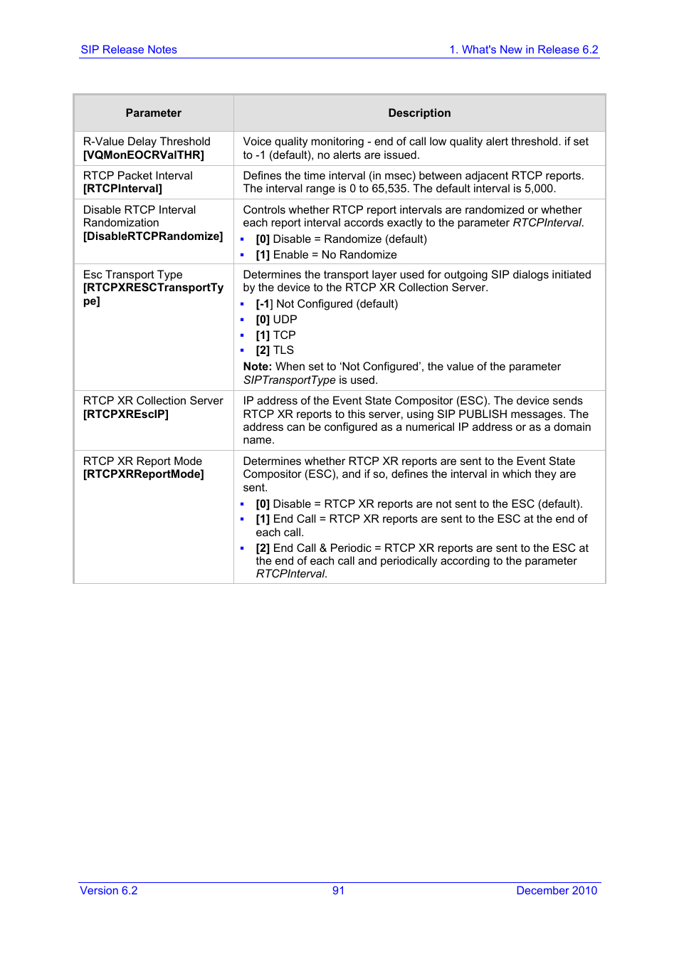 AudioCodes MEDIAPACK VERSION 6.2 User Manual | Page 91 / 178