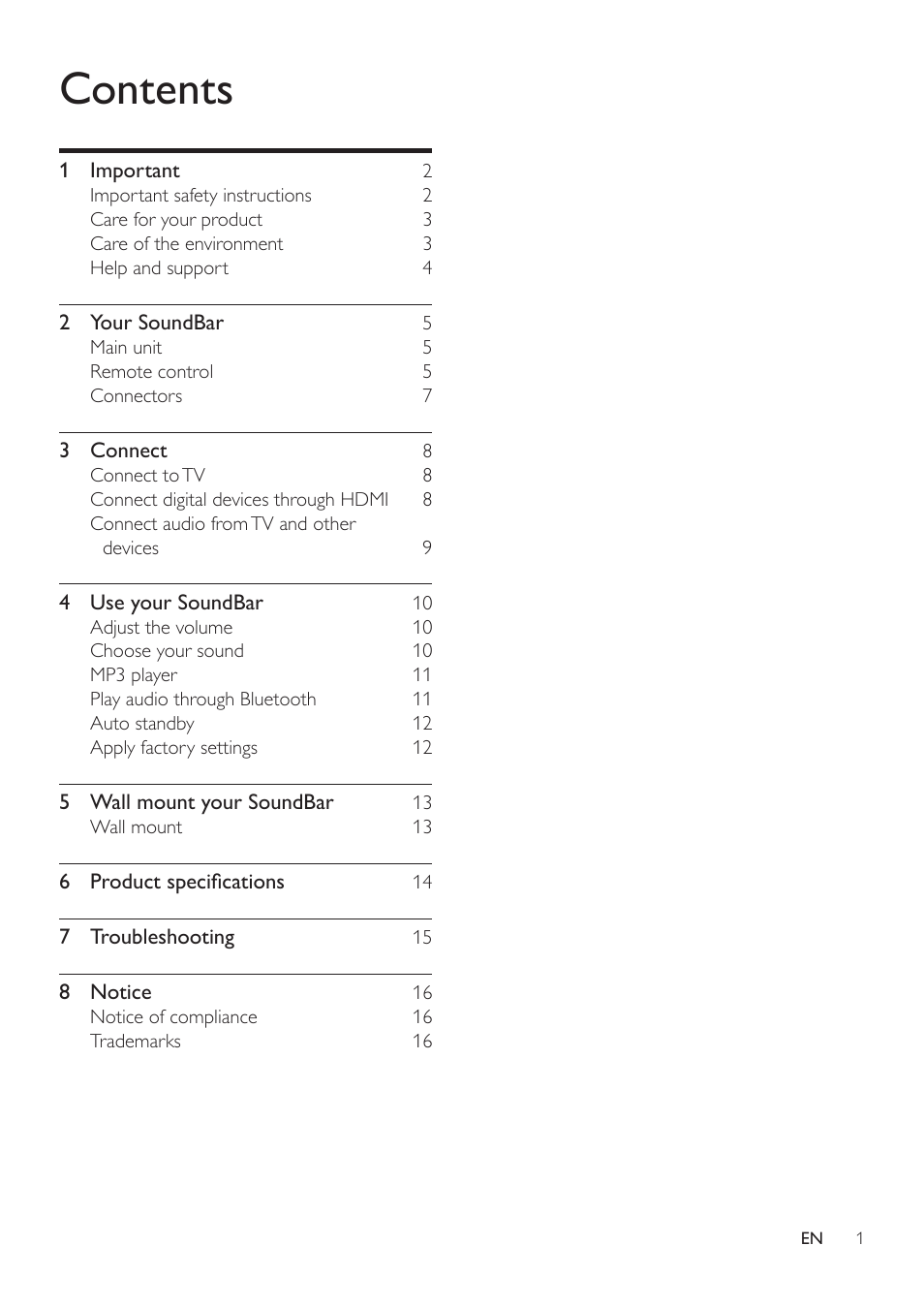 Philips HTL5120-F7 User Manual | Page 3 / 21