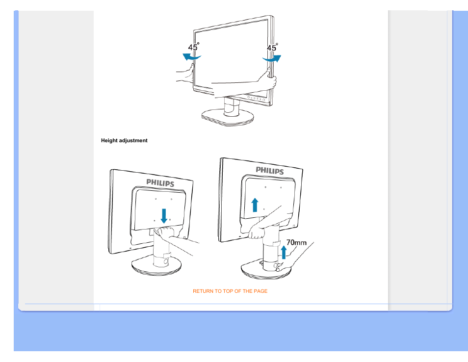 Philips 220BW9CB-27 User Manual | Page 40 / 122