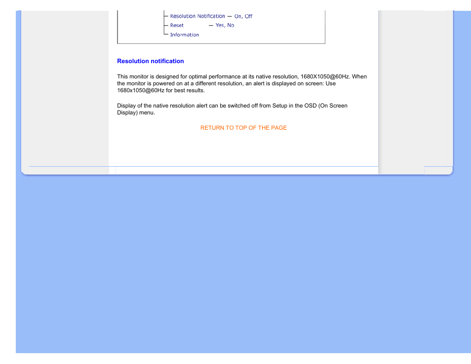 Philips 220BW9CB-27 User Manual | Page 86 / 122