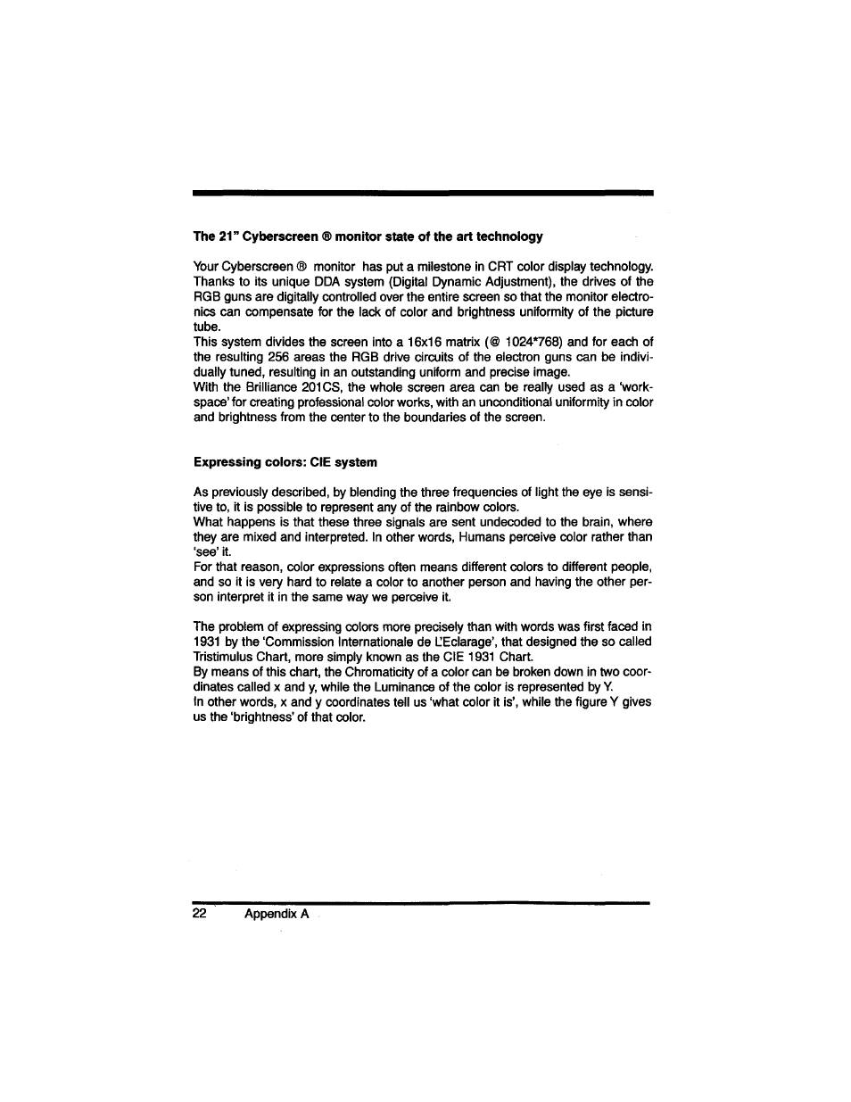 Expressing colors: cie system | Philips LP2PB201CS User Manual | Page 29 / 34