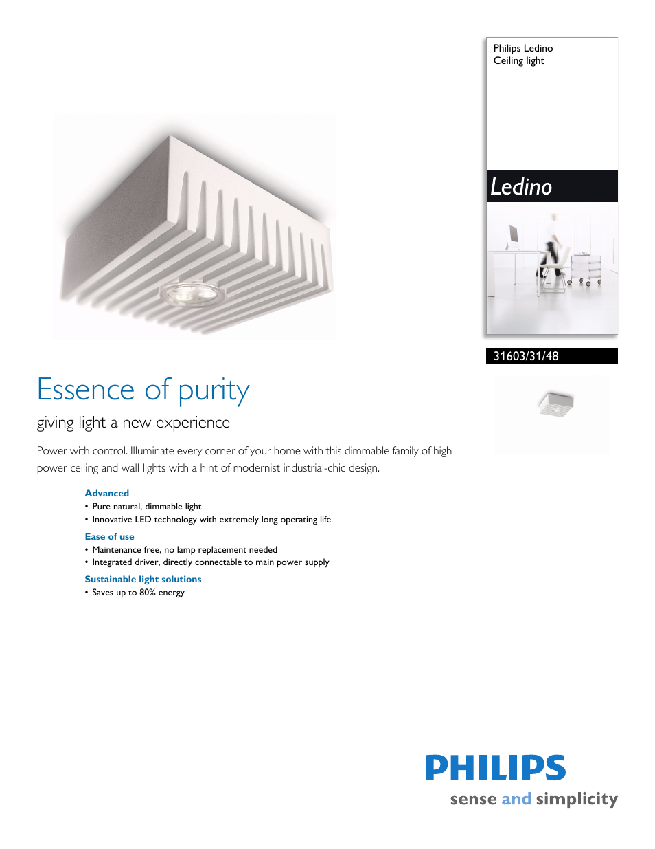 Philips 316033148 User Manual | 2 pages