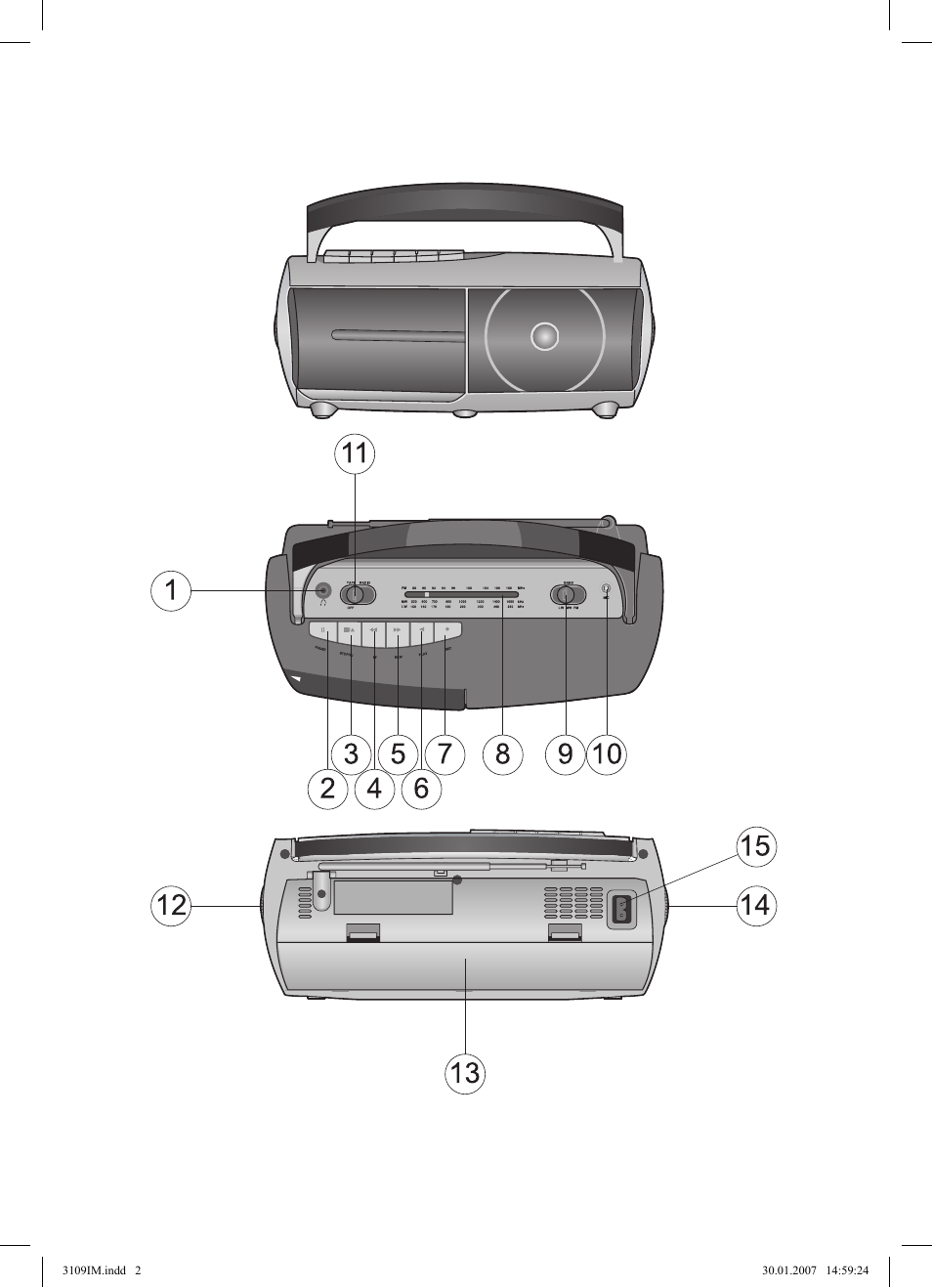 Vitek VT-3109 SR User Manual | Page 2 / 16