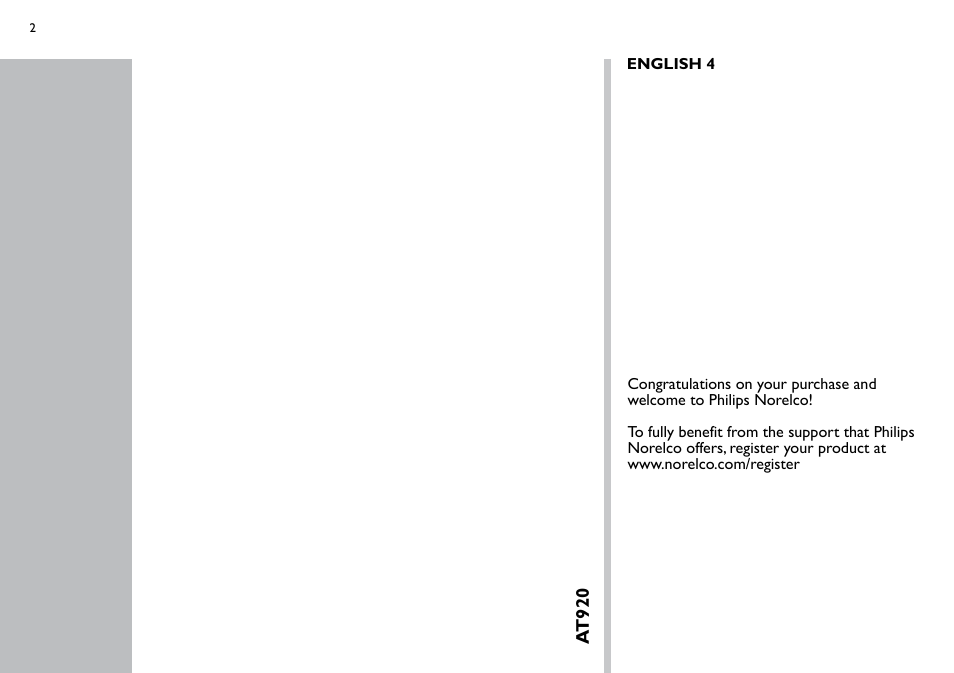 Philips AT920-41 User Manual | Page 2 / 15