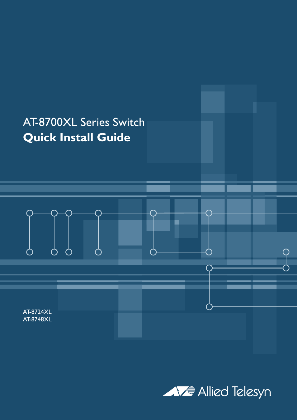 Allied Telesis AT-8700XL Series Switch User Manual | 10 pages